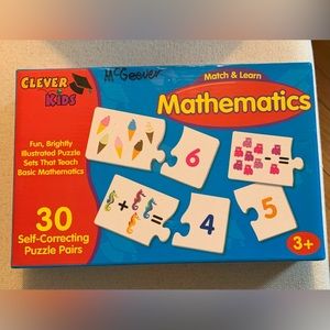 Clever Kids Match & Learn Mathematics puzzles